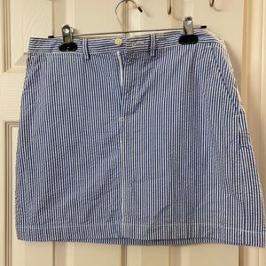 Ralph Lauren seersucker skirt NWOT